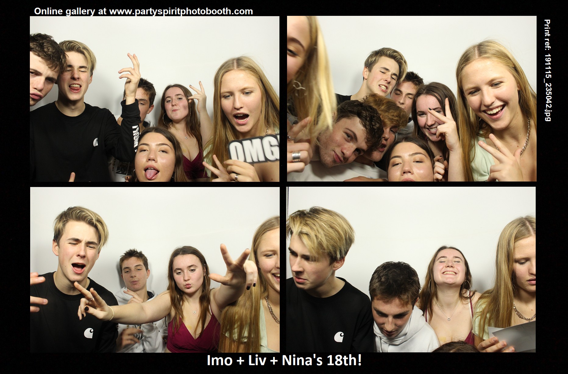 18th Birthday Party | View more photos from the event at gallery.partyspiritphotobooth.com/u/PartySpiritPhotoBooth/18th-Birthday-Party